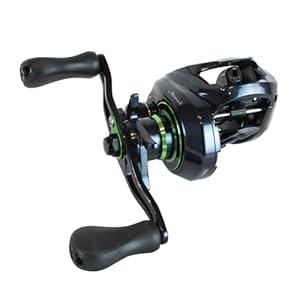 DOBYNS RODS Maverick Casting Reel/ Size 100 / Gear Ratio 6.5:1 / Ball Bearings 11BB+1RB / RH/ Green