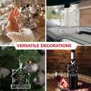 2 x NewEleven House Warming Gifts, New Home Ornament 2025, Dream Home Gift Ideas Decor - Welcome Home Gifts, Housewarming Gift New Home, Best Housewarming Presents 2025 - Glass Ornament