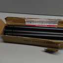 Black Shower Curtain Rod 31 to 92 Inch,1 Inch Diameter Adjustable Spring Tension Stainless Steel Telescoping Rod,Easy Install,No Rust