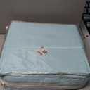 Mueller Ultratemp Bed Sheets Set, Super Soft 1800, 6 Piece Set, Deep Pocket up to 16" Sheets, Transfers Heat, Breathes Better, Hypoallergenic, Wrinkle, Aqua, California King