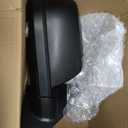 Side Mirror Car Door Mirror Fits for Toyota Tundra 2014-2021 Sequoia Right Driver Side | Power Adjustable Glass |Heated |TO1321302 | TEXTURE BLACK (RH)-5 Wires