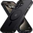 Magnetic for iPhone 16 Plus Case Fits MagSafe 16FT Drop Resistant Matte Skin Feeling Back Cover ShockPlusof Slim Fit for iPhone 16 Plus Phone Case 6.7 inchMatte Black