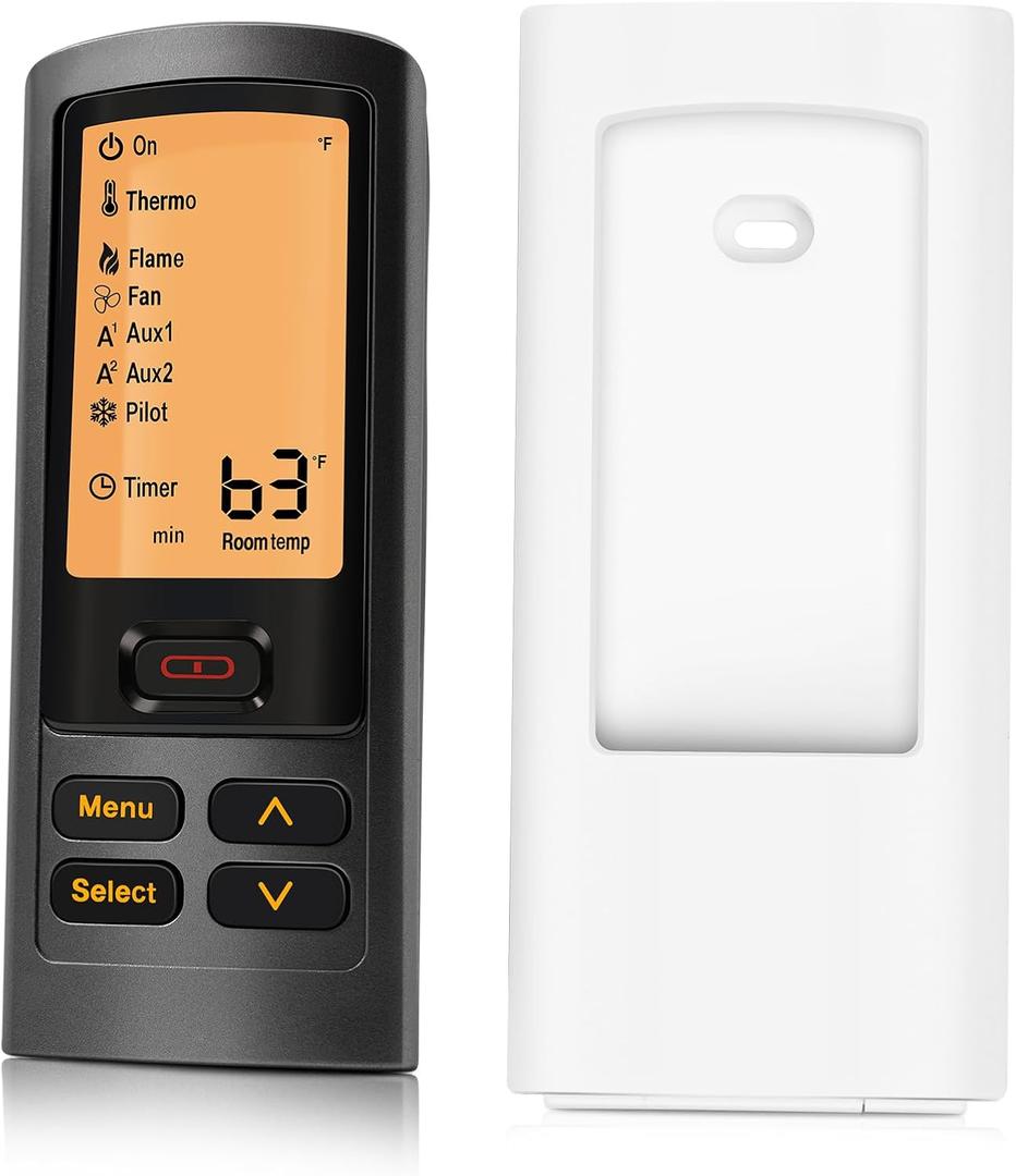 2166-330 Fireplace Remote Control Transmitter for RC300 Replacement for Heat N Glo Gas Stoves and Fireplaces Remote Control
