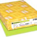 Astrobrights Color Cardstock, 65 lb Cover Weight, 8.5 x 11, Vulcan Green, 250/Pack