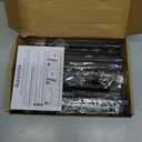 Ravinte Black Cabinet Handles 20 Pack 4-1/2 inch Matte Black Square Cabinet Pulls Kitchen Hardware 7 inch Overall Length Kitchen Drawer Pulls
