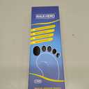 Plantar Fasciitis Feet Insoles Arch Supports Orthotics Inserts Relieve Flat Feet, High Arch (Mens 10-10 1/2 | Womens 12-12 1/2) (Gray)