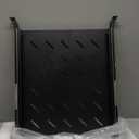 A Pack 2 PCS Fixed Shelf for Server Rack Cabinets Adjustable from 28" to 38" Depth