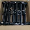 Smartor Pants Hangers - 30 Pack, Black Clips Hangers with 360 Hooks, Shorts Hanger with Strong Clamps, Dress, Heavy Duty as Trousers, Skirt, Jeans, Towel and Bottom Clothes -12 Inch