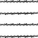 2PC 10 Inch Pole Saw Chain for Harbor Freight Atlas 59209 80V, 10" Chainsaw Chains Replacement for Atlas 59209 80V Polesaw, not fit 40V Chainsaw