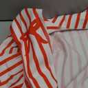 Lordree Women Silk Christmas Pajamas 2 Piece Satin Ribbon Tie Front Pjs Xmas Long Sleeve Shirt Pants Lounge Set Sleepwear (Medium, Striped Bow Red)