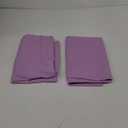 FLXXIE Microfiber Pillow Cases Standard Size, Soft Pillowcases with Envelope Closure, Wrinkle, Stain Resistant Pillow Covers, 20x26, Lavender