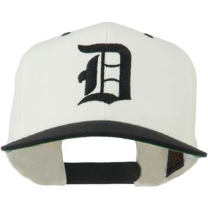 e4Hats.com Large Old English D Embroidered Cap (One Size, Natural Black)