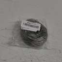 BENECREAT 12 Gauge Transparent PVC Plastic Covered Aluminum Wire 100FT Bendable Aluminum Craft Wire for Hair Bows, Shaping Hat Brim, and Other Crafts Project (2mm in Total Thickness)