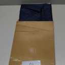 Lecloud Leia Living Room Navy Blue Sheer Curtains 63 Inch Length 2 Panels, Balance Light & Privacy Jacquard Textured Voile Curtain with Dual Rod Pockets, Leaf Farmhouse Bedroom Drapes, 38W x 63L