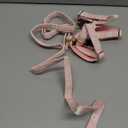 Lukovee Puppy Harness and Leash Set, No Pull Lightweight Soft Suede Adjustable Pet Harness Vest with Snap Buckle for Puppy Small and Medium Size Dog (Pink-S) (Small ( 9-17.5lb ))