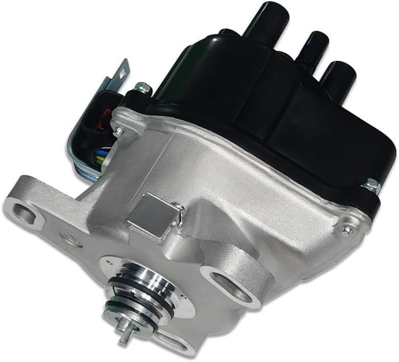Ignition Distributor with Black Cap & Rotor Fits Honda Accord LX DX Prelude 2.2L L4 1992-1995 (OE: TD52U, DST17426) Ignition Distributor with Black Cap & Rotor Fits Honda Accord LX DX Prelude 2.2L L4 1992-1995 (OE: TD52U, DST17426)