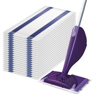 WetJet Refill Pads, 24 Pack - All-Purpose Multi-Surface Floor Cleaning Cloths for Swiffer Wet Jet Spray Mop, Safe on Hardwood, Laminate, Tile & Bathroom Floors, Easy-to-Use Cleaning Supplies