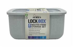 Lock Box™ 8 Piece Nested Food Storage Set, 8 pc - Fred Meyer
