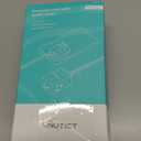 Outlet Cover Extension Cord Surge Protector, 900 Joules, NUTICT Flat Plug Power Strip with 3 Prong Cord 6 feet, Flush Wall Outlet Extender Behind TV Bed Couch Dresser Bookshelf, White