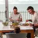 TrendPlain 16oz/470ml Glass Olive Oil Sprayer for Cooking  2 in 1 Olive Oil Dispenser Bottle for Kitchen Gadgets and Air Fryer Accessories, Salad, BBQ - Black & White