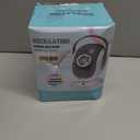 Joyfuture Automatic Bubble Machine, Black Bubbles Blower for Kids, Toddlers - 360 Rotation, 75 Adjustment, with LED Light - Gifts for Boys, Girls, Outdoor, Birthday, Party