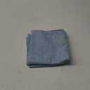 Meekio Set of 2 Light Blue Pillow Covers 16 x 16 Inch Farmhouse Boho Decorative Throw Pillow Covers Linen Cushion Covers for Sofa Couch Dcor