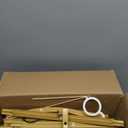 Metal Arch Backdrop Stand Wedding Arch frame Set of 2 (7.2FT,6FT) Gold Backdrop Arch Stand for Wedding Ceremony Birthday Party Baby Shower Graduation Ceremony Decoration