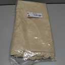 Smiry Rectangle Table Cloth, Waterproof Heavy Duty Vinyl Tablecloths, Wipeable Washable Table Cover for Kitchen and Dining Room (Beige, 60" X 84")