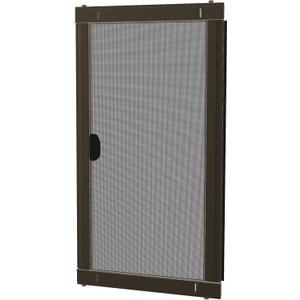 Petscreen Dog & Cat Resistant Assembled Sliding Patio Door Screen - The Perfect Patio Screen Door for Families and Households with Pets! (Bronze, 30")