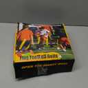 Flag Football Belts, 14 Player Flag Football Set with Belts, Flags, Soccer Cones & Bag for Kids, Youth & Adult, Adjustable Flag Football Equipment for Max Waist Circumference of 43"