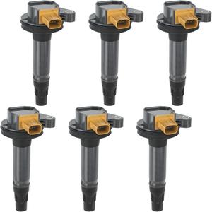 Set of 6 UF646 Ignition Coil Pack Compatible with Ecoboost 2011-2020 Ford F-150 Expedition Explorer Flex Taurus Transit Lobo, Lincoln MKS MKT Navigator, 3.5L V6, Replaces DG549 C1814