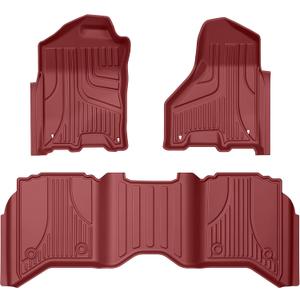 Floor Mats for 2013-2018 Dodge Ram 1500 2500 3500 Crew Cab, 27"L x 6"W x 22"Th