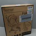 Gromast Travel Stroller for Airplane, Ultra Compact & Lightweight – Only 9.9 lbs, Portable Infant Toddler Baby Stroller, w/UPF 50+ Canopy - Gray