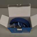 iClever BTH12 Kids Bluetooth Headphones,Colorful LED Lights Kids Headphones Wireless,74/85dBA Safe Volume,85H Playtime,Fast Charging,Bluetooth 5.2,Over Ear,Built-in Mic for iPad/Tablet/Airplane,Blue