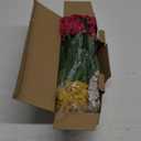 AGIRL 24 Bundles Artificial Flowers for Outdoor,No Fade Fake Plastic Flowers Faux Plants for Decoration Hanging Planters Indoor Outside Garden Porch Window Box Home Wedding Farmhouse (Mix 6 Colors)
