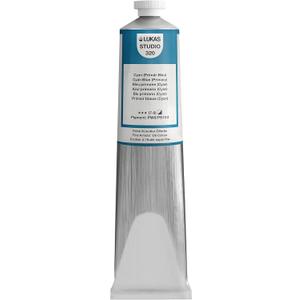 Studio Oil 200 ml Premium Quality Oil Colour Cyan (Primary Blue)
