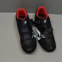 Peloton Cycling Shoes for Peloton Bike and Bike+ with Delta-Compatible Bike Cleats (14 Women/12 Men, Black, Red)