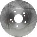 ACDelco Silver Front Brake Rotor 18A912A | GM 19261779 Brake Rotors for Select Honda Accord, Honda Civic, CR-Z, Element, Fit, Acura CSX, ILX, and more
