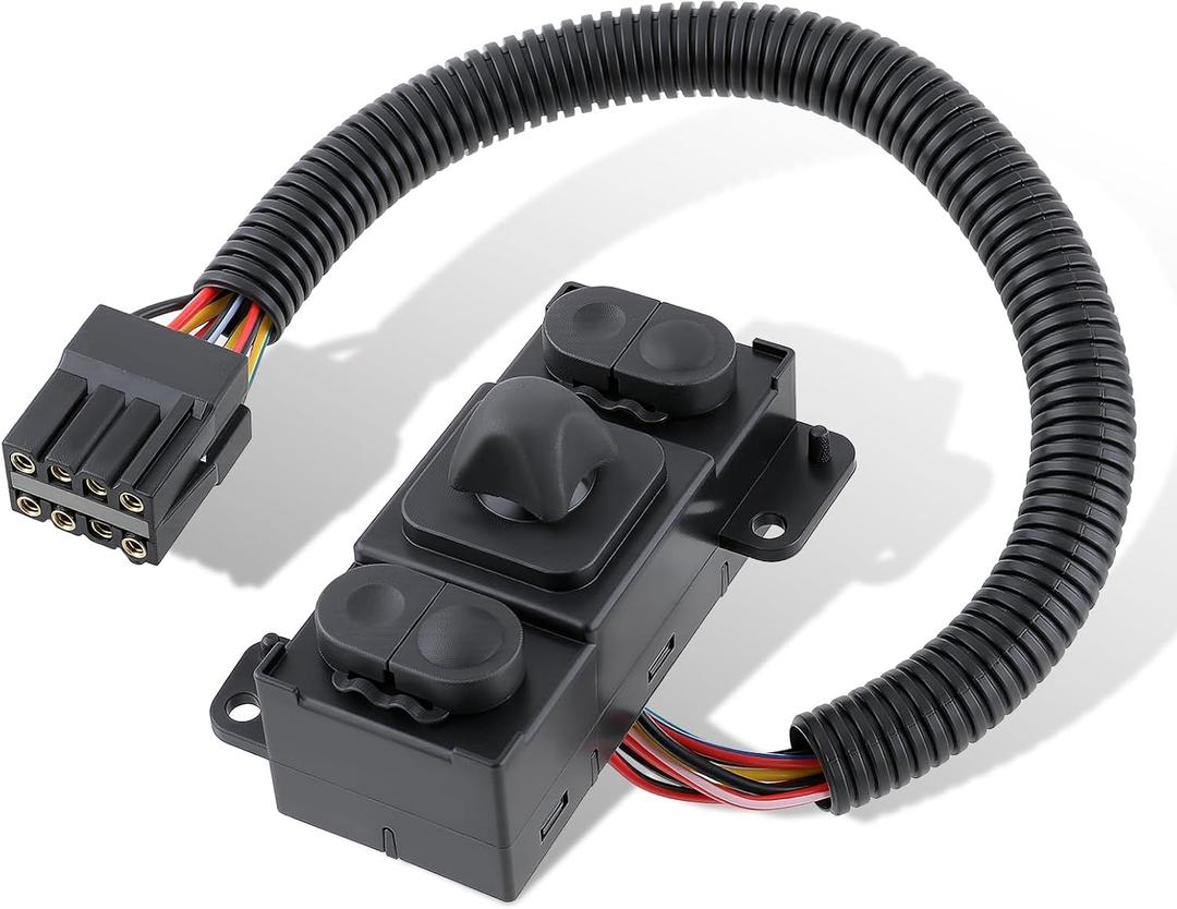 GoaMotors F65Z14A701AA Front Power Seat Switch Left Driver Seat Compatible with Ford F150 F250 F350 F450 F550 E150 E250 E350 E450 Expedition Explorer Mountaineer Replaces F3UZ14A701A F7UZ14A701AA