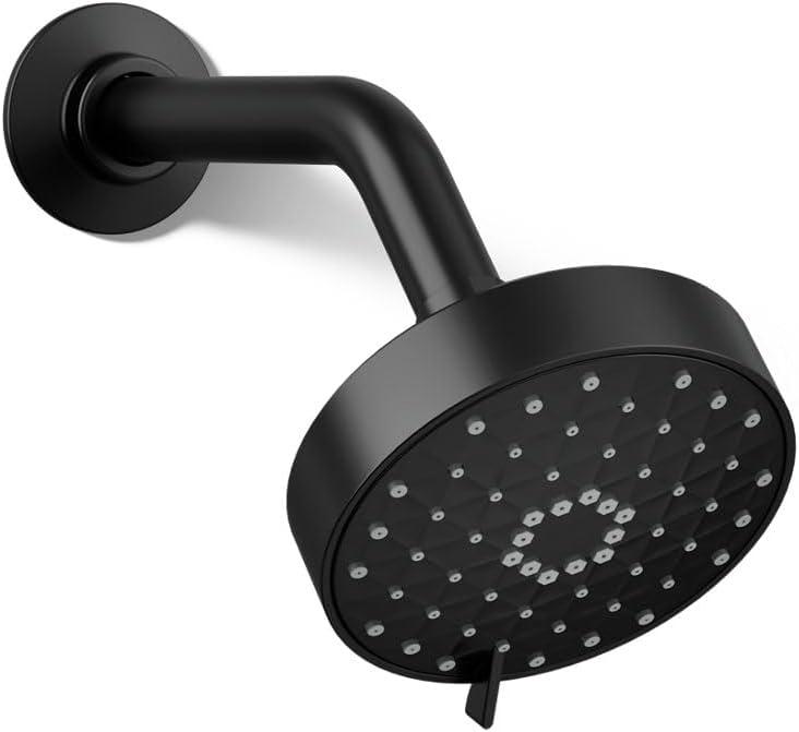 Kohler 72419-Y-BL Awaken G110 Multifunction SHOWERHEAD, Matte Black, 2.5 GPM