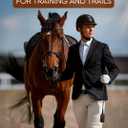 Riding Crop for Horses 17", Horse Crop for Training, Equestrian Sport Accessory, Black