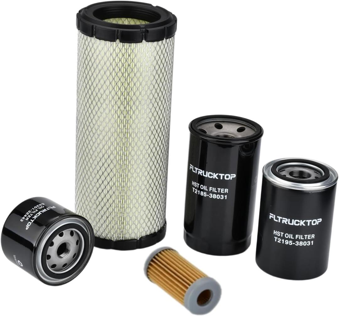 Filter Kit Compatible with Kioti CK25 CK27 CK30 CK35 Tractor
