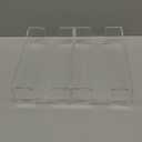 Rectangular Acrylic Tissue Holder Transparent Napkin Dispenser for Home Office and Hotel Use Compact Napkin Box for Easy Placement of Towels and Guest Towels