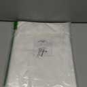 ALYVIA SPRING Stall Fabric Shower Curtain Liner Waterproof - 60" x 72", Soft & Lightweight Stall Size Shower Curtain with Magnets, Machine Washable - 60x72, White