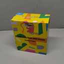 Youngever 7 Sets Plastic Kids Cups with Lids and Straws, 7 Reusable Toddler Cups with Straws in 7 Assorted Colors