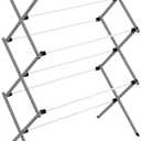 Honey-Can-Do Collapsible Clothes Drying Rack – Durable, Space-Saving Laundry & Towel Rack, Sturdy Clothing Rack for Hanging Clothes Indoors & Outdoors, Steel