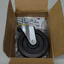 HOLKIE Heavy Duty Gate Caster, Spring Loaded Gate Wheel, Swivel Caster Wheels for Wooden Gate and Fence 220LBS Capacity