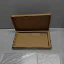 Acrylic Book Holder 11 x 7 x 6 in Open Large Book Display Stand for Cookbook Art Book Bible Guest Book - 2-Piece Coffee Table Book Stand for Reading - Clear, Transparency