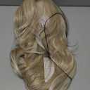 Blonde Synthetic Lace Front Wig,13x4 HD Lace Layered Wave Glueless Wigs for Women Daily Use 26 In