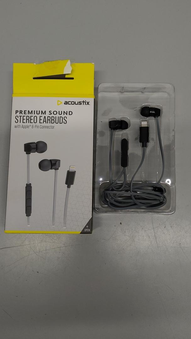 Acoustix, Earbuds With Lightning Connector